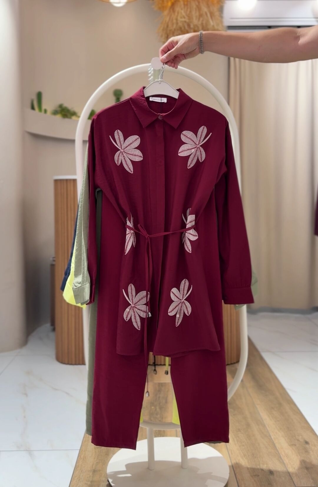 JOSSE 2'Lİ TAKIM BORDO - 46