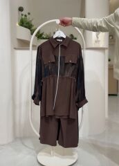 Spor Şık Tesettür Takım | Fermuarlı ve Ayarlanabilir Bel Detaylı