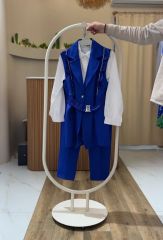 YENİ SEZON  YELEKLİ TAKIM SAKS - 46