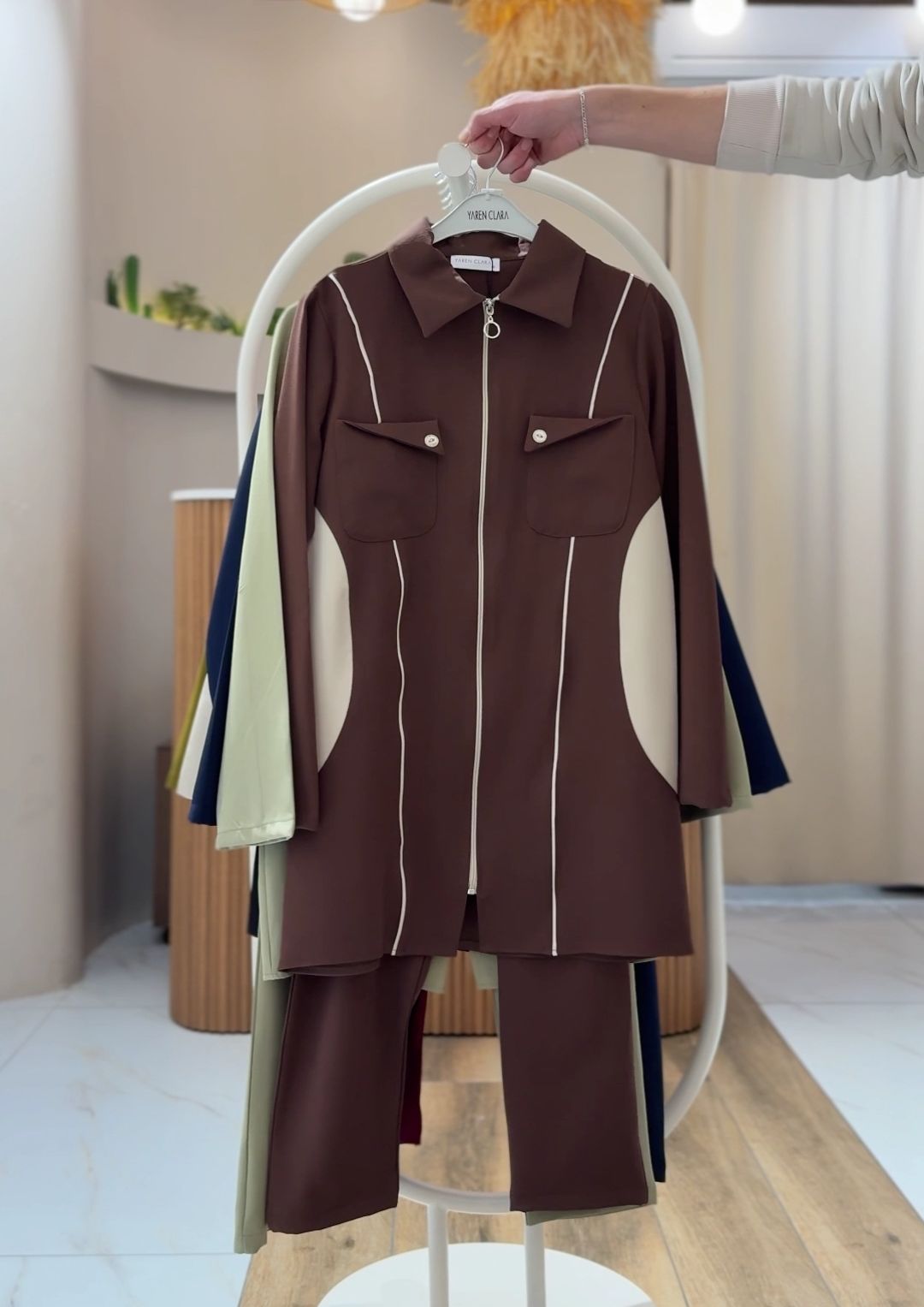 4 Mevsim Kumaş Tesettür Takım