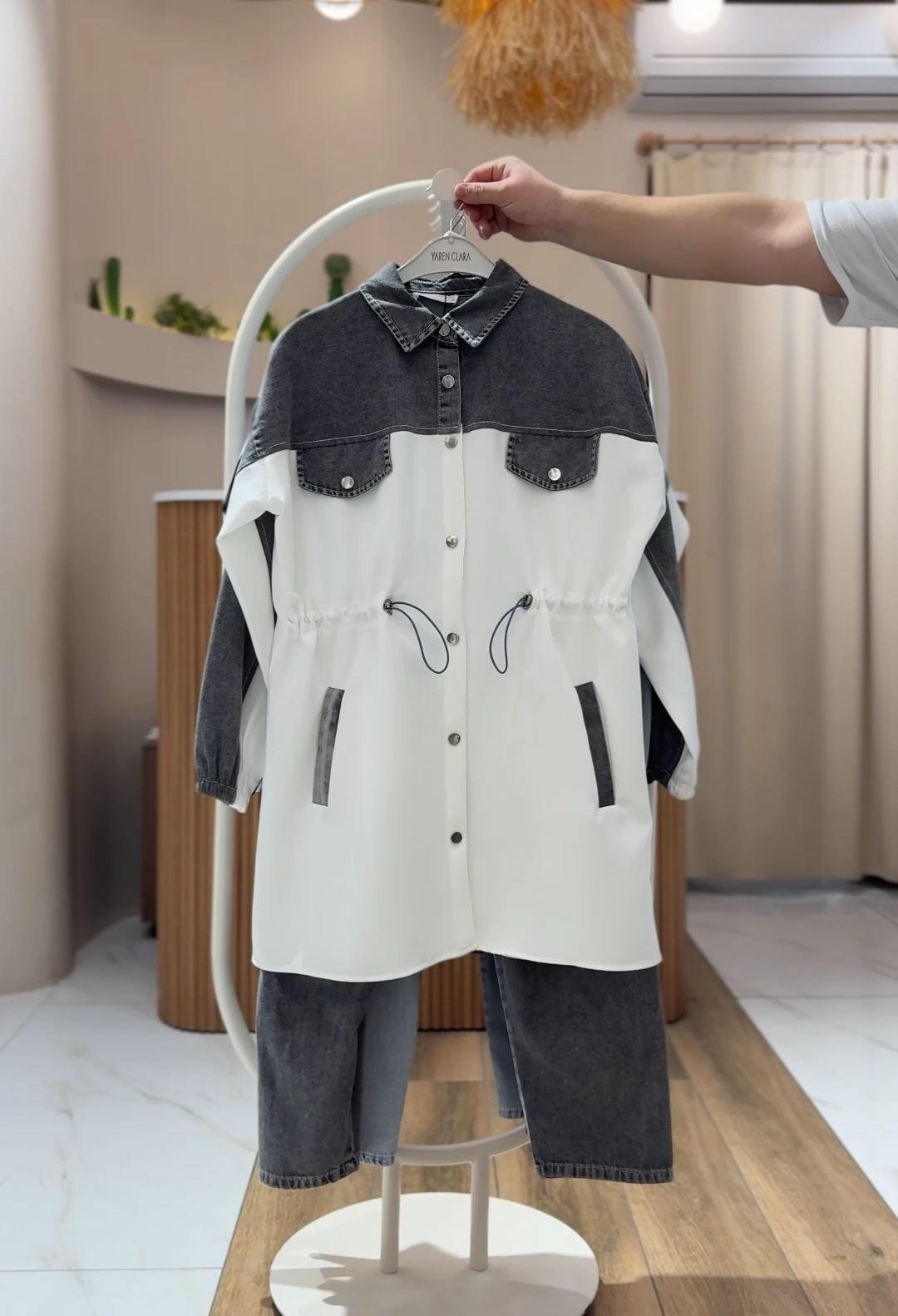 4 Mevsim Kumaş Tesettür Takım