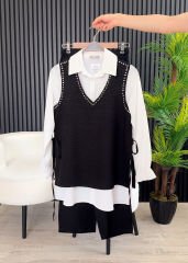 İLKBAHAR-YAZ SEZONU 3'LÜ TAKIM SİYAH - 46