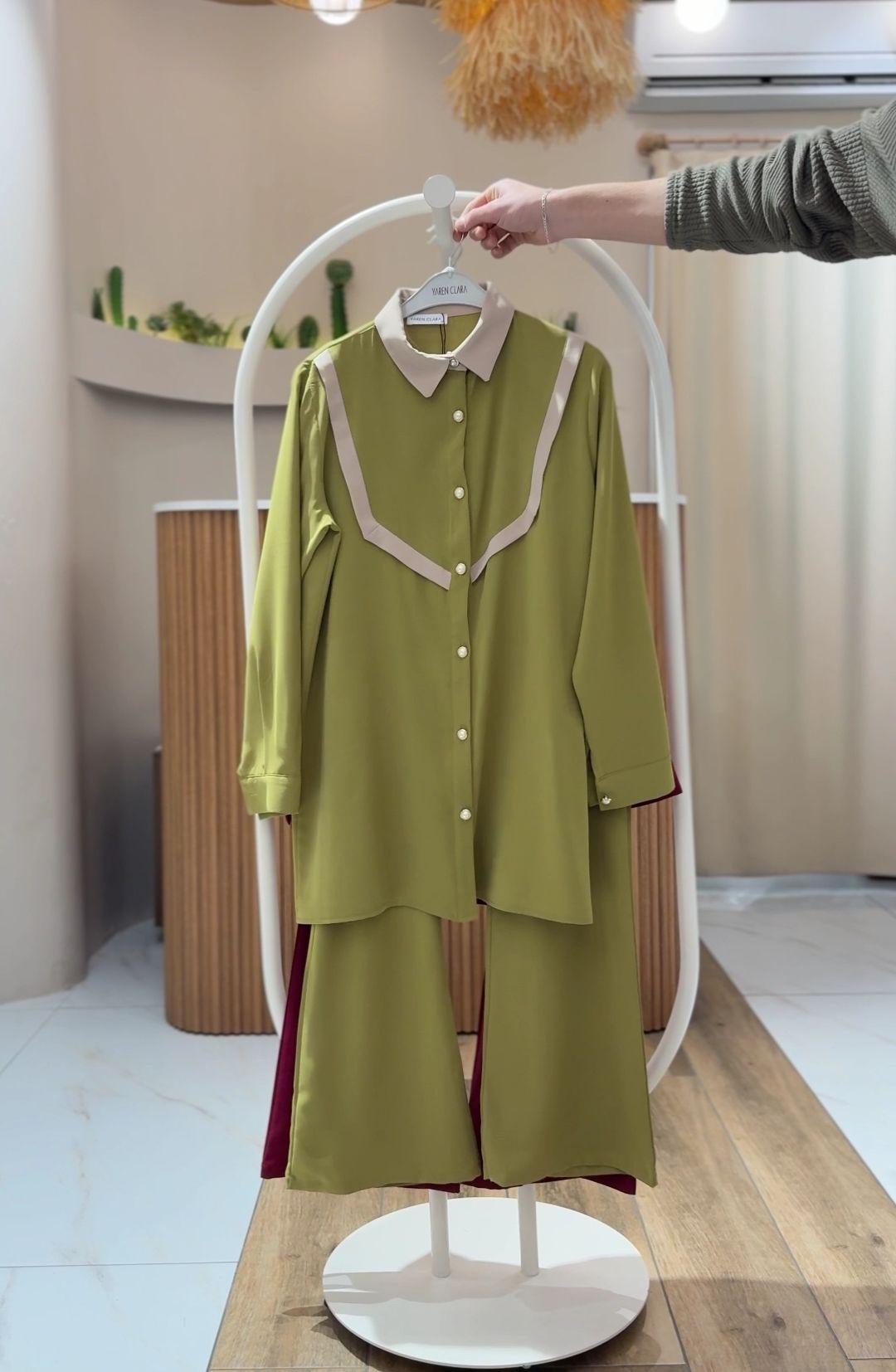 İLKBAHAR-YAZ SEZONU 2'Lİ TAKIM YAĞ YEŞİLİ - 42