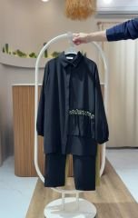 TAŞ İNCİ DETAYLI 2'Lİ TAKIM