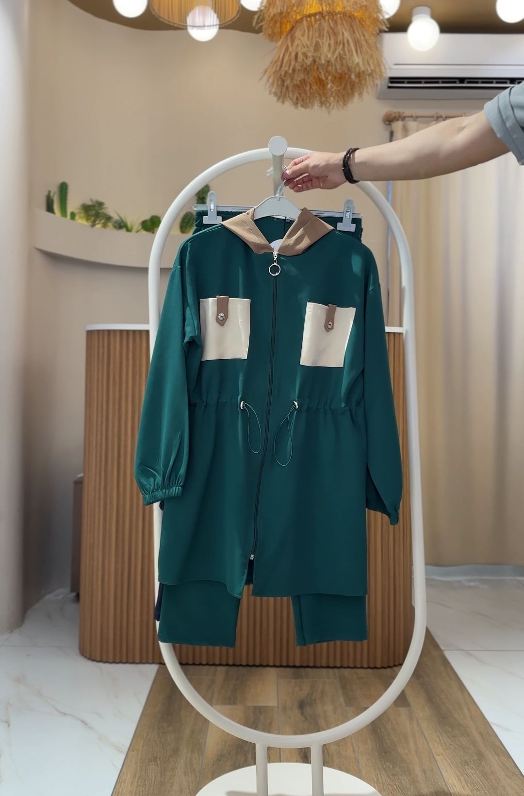 4 Mevsim Kumaş Tesettür Takım