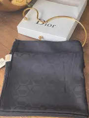 elmas desen jakar ŞAL ( siyah )