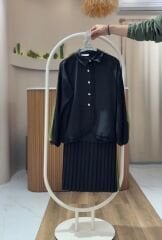 PLİSE DETAYLI ETEKLİ TAKIM