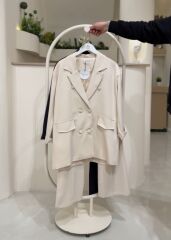 Yeni Sezon Blazer Ceket Pantolon Tesettür Takım SİYAH - 46
