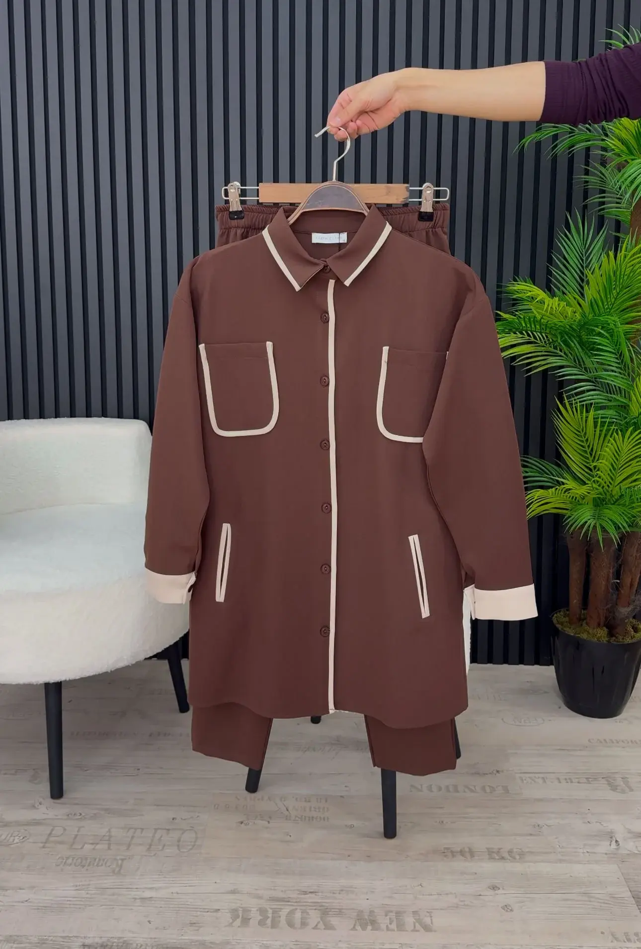 tunik 40 beden - pantolon 38 beden KOD:617 ( 4mevsin kumaş )