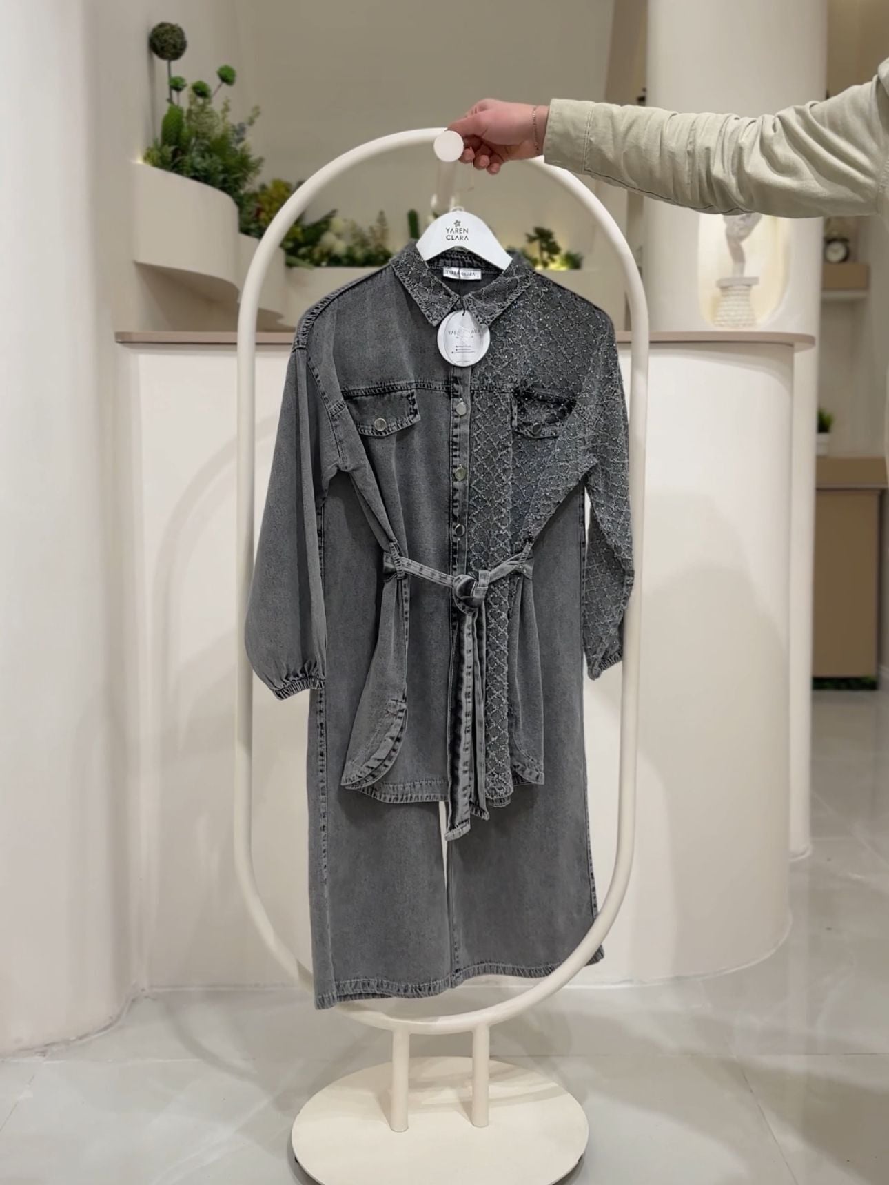 Kot Tunik Pantolon Takım – Modern Kalıp