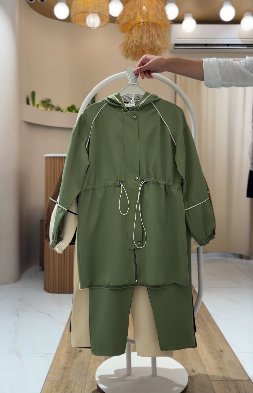 4 Mevsim Kumaş Tesettür Takım