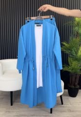 İLKBAHAR-YAZ SEZONU 3'LÜ TAKIM MAVİ - M