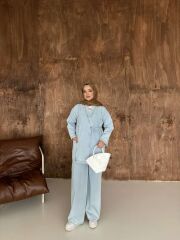 Kot İkili Takım – Rahat Kesim Denim Şıklık